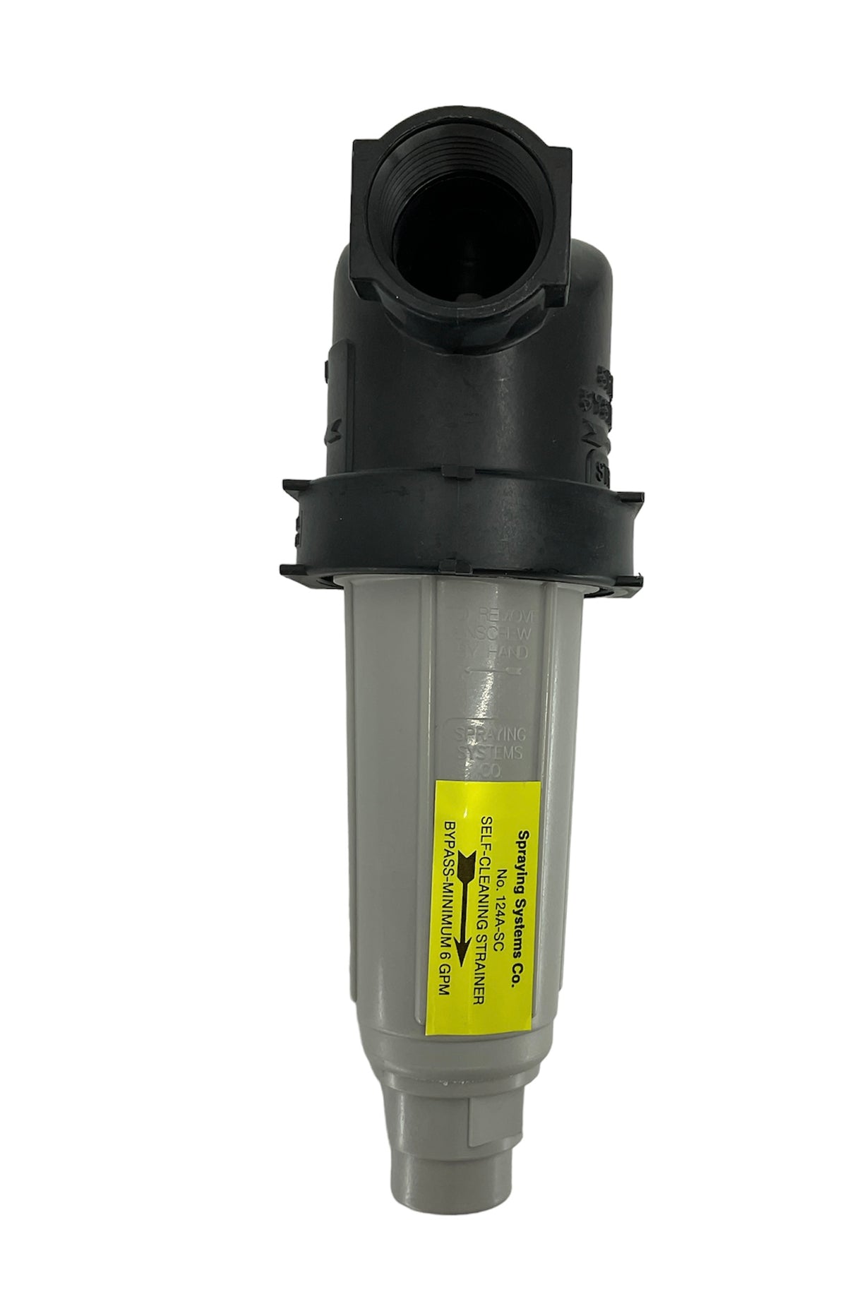 TeeJet Self Cleaning Line Strainer 50 Mesh 1" - AA124A-1SC-PP-50