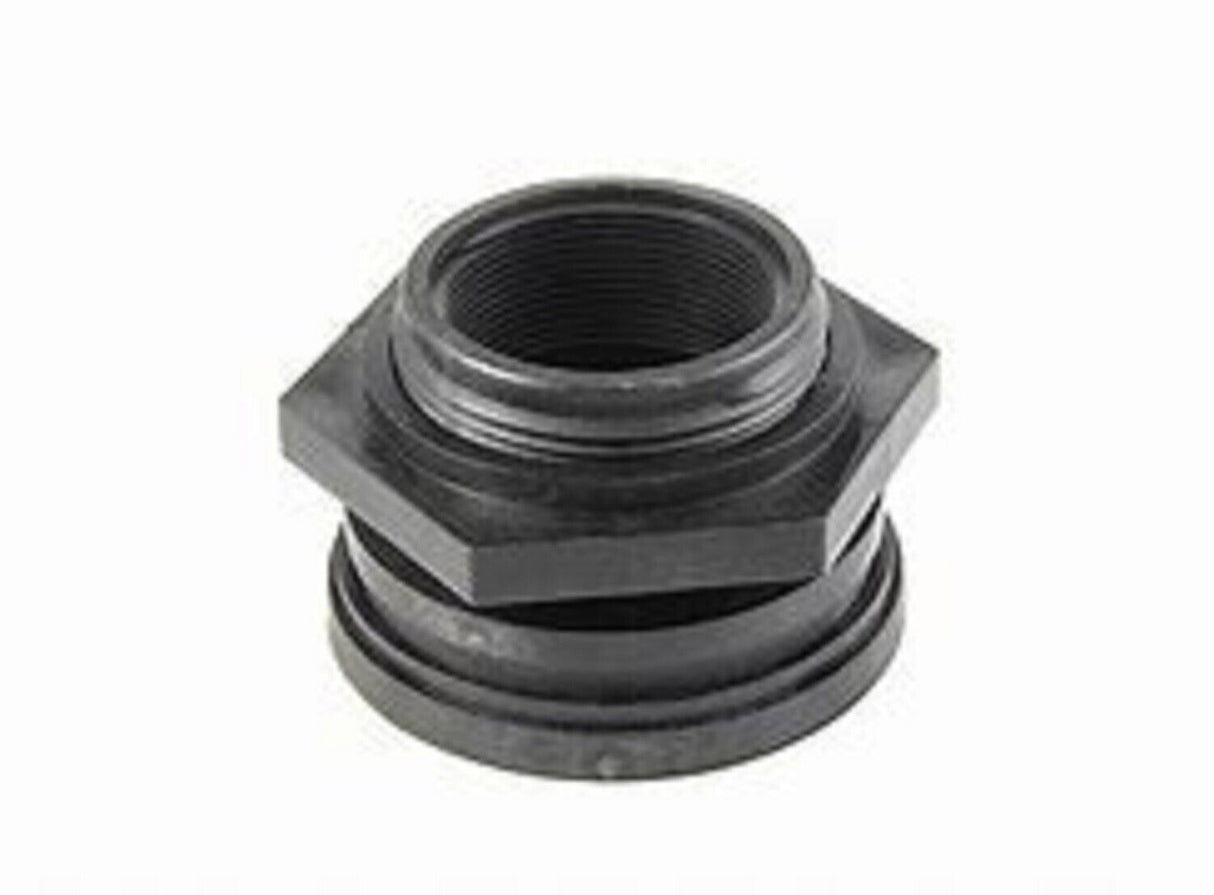 Ace Roto-Mold 1 Inch Polypropylene Bulkhead Tank Fitting - 10485