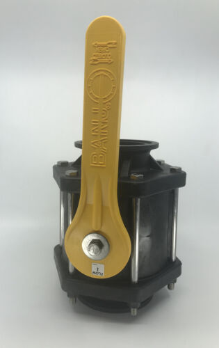 Banjo 3 Inch Full Port Manifold Flange 3-Way Bottom Load Ball Valve - MV300BL