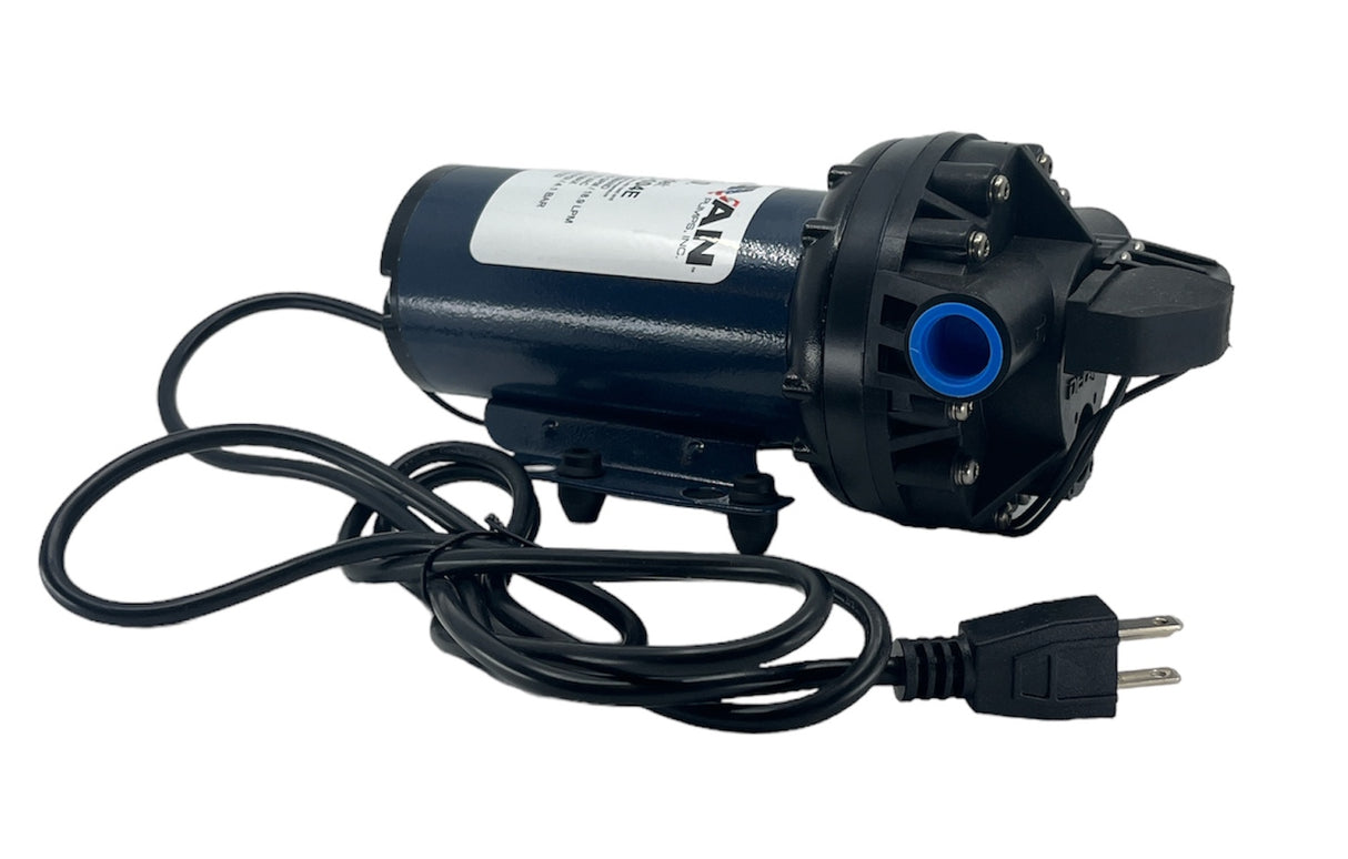 Delavan PowerFlo Self Priming Diaph Pump, 5 GPM, 115 Volt, 1/2" FPT - 5850-104E