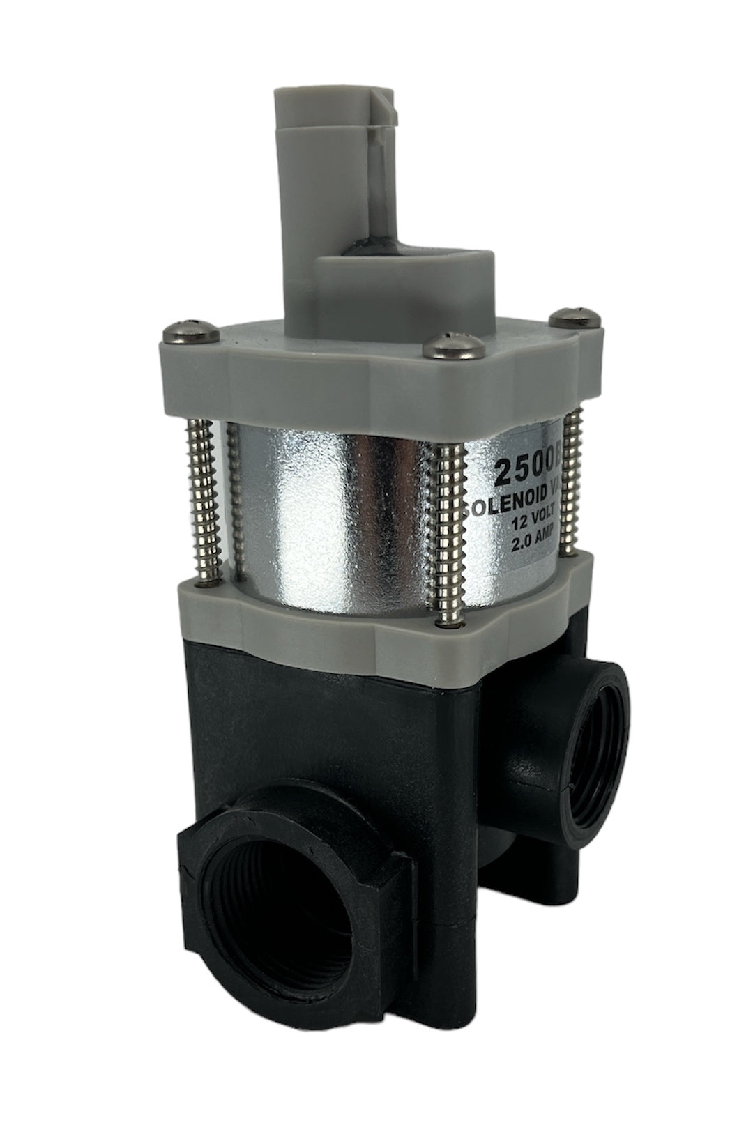 Texas Remcor 2 Way Direct Operating Solenoid Valve 2-Pin WP, 12V - SV.2500B.1.WP