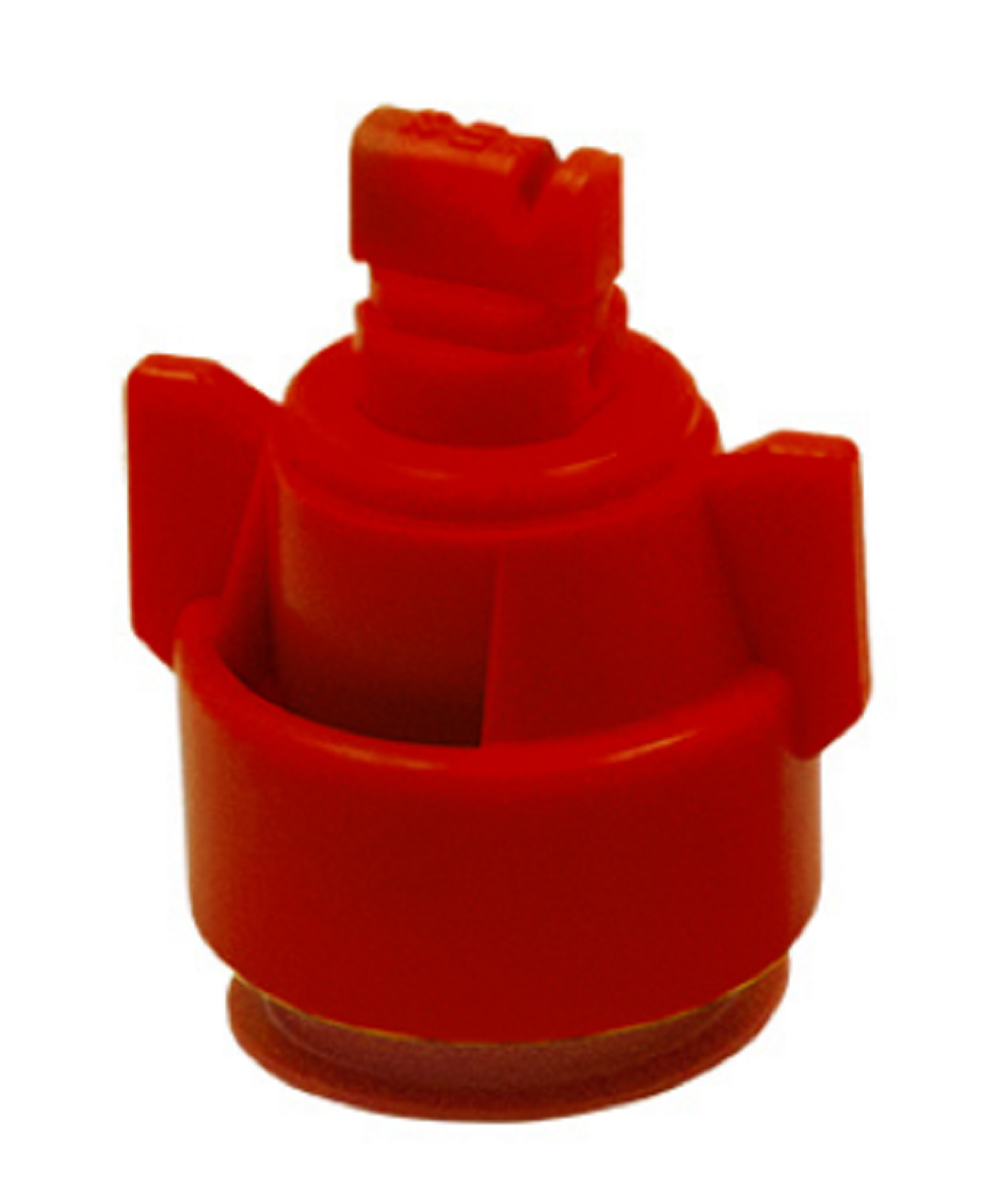 Turbo Teejet Induction Flat Spray Tip with Cap, Gasket, Red - TTI11004-VP-CE