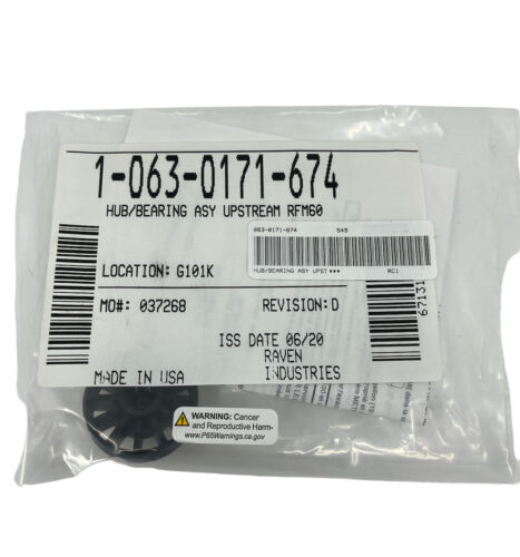 Raven Upstream Hub and Bearing Assembly for RFM60 Flowmeters - 063-0171-674