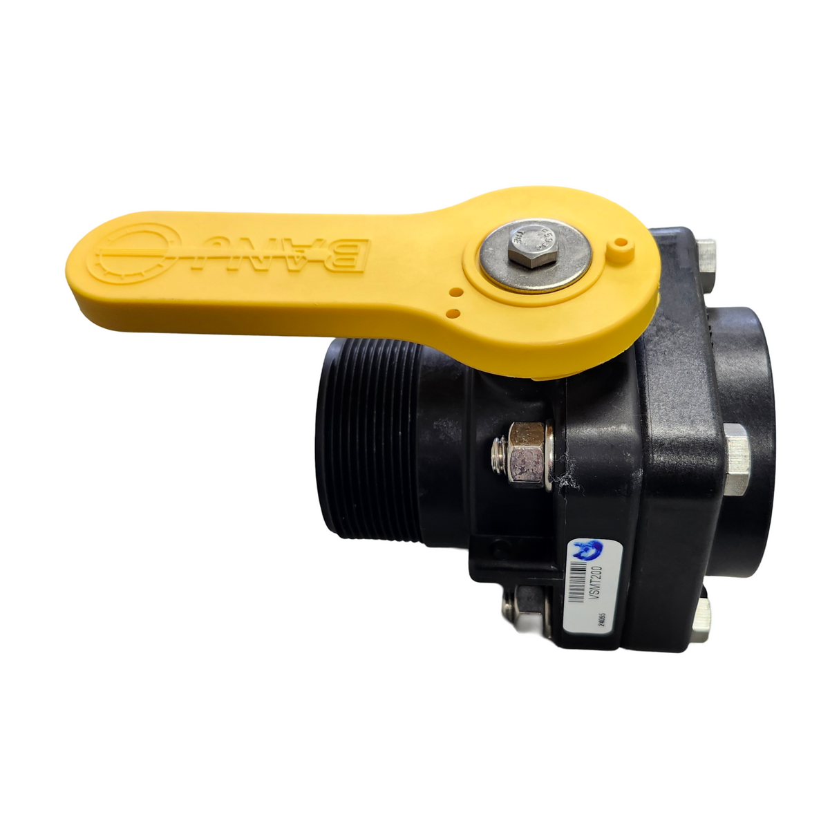 Banjo Standard Port Stubby Ball Valve 2" Male NPT X 2" Female NPT - VSMT200