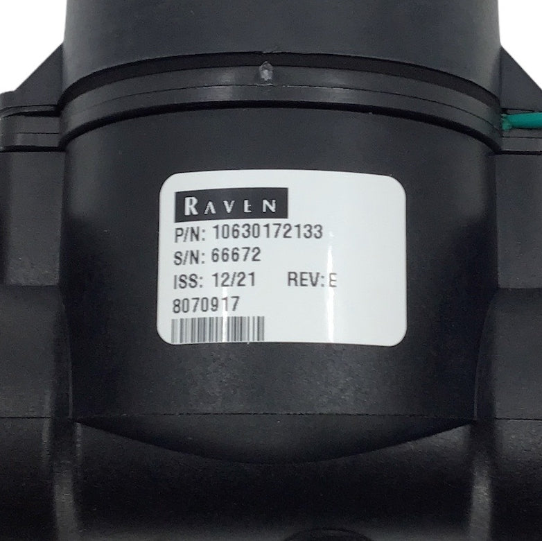 Raven 1 in Poly Control Valve, 90 Degree, Weather-Pack Connection - 063-0172-133