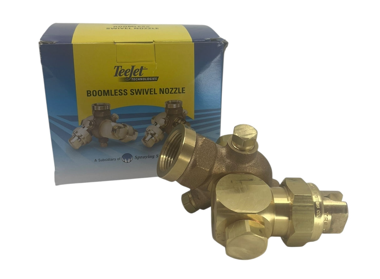 TeeJet Single Swivel Boomless Spray Nozzle Off-Center Flat Spay Tip - 4629-3/4-TOC40