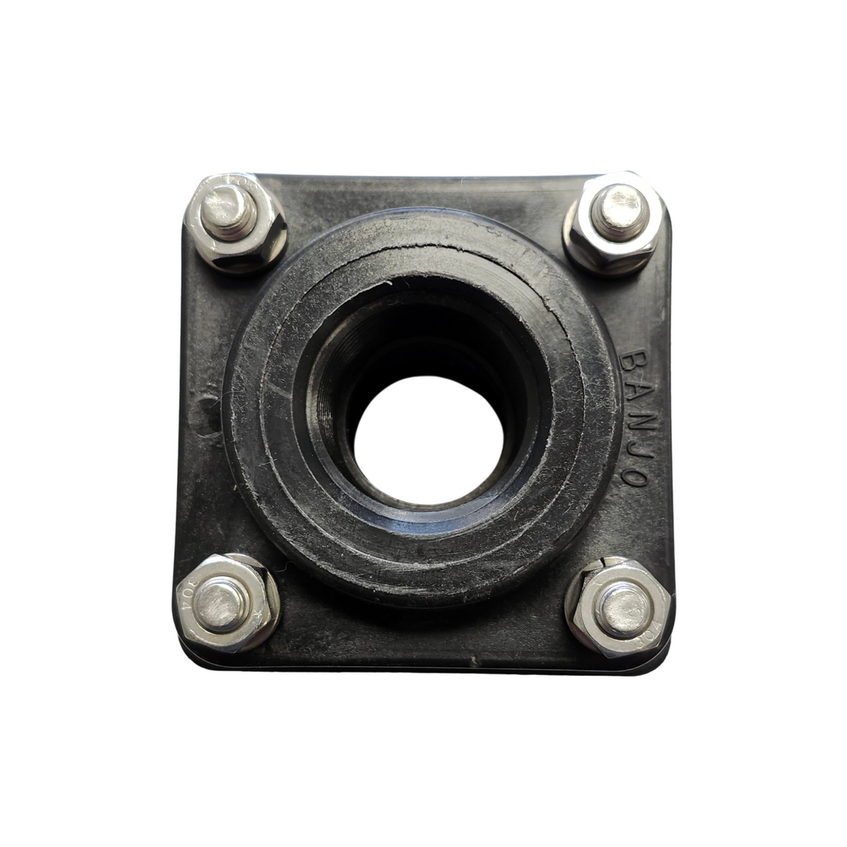 Banjo 1 inch Bottom Drain Bolted Tank Flange 1" FNPT X 1" FNPT - BF100BD