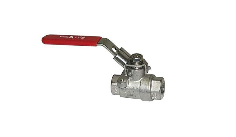 Hypro 1/2" Female Pipe Thread 316SS Ball Valve, 1000 PSI, Max 320 Degree - 78-12