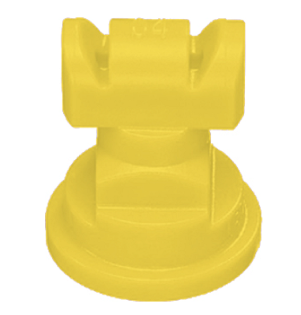 TeeJet Turbo TwinJet Twin Flat Spray Tip, Yellow - TTJ60-11002VP