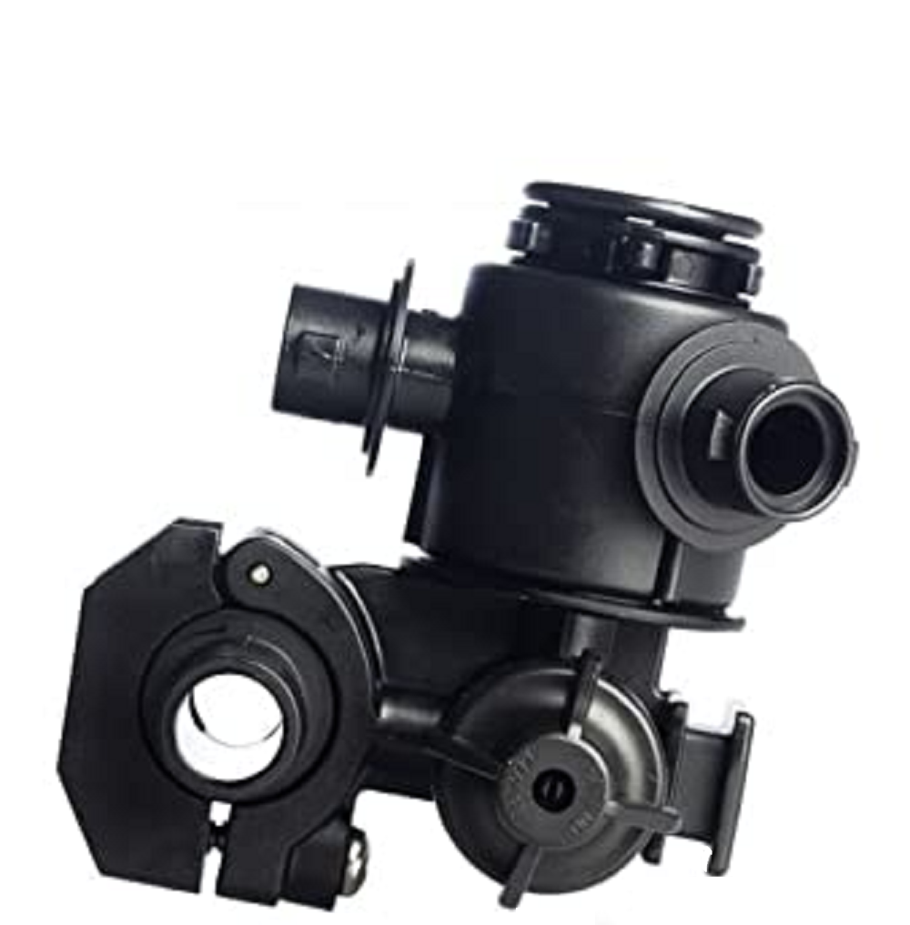 TeeJet Dry Boom Nozzle Body 3 Outlet Double Hose Shank 1" - QJ363C-1000-2-NYB