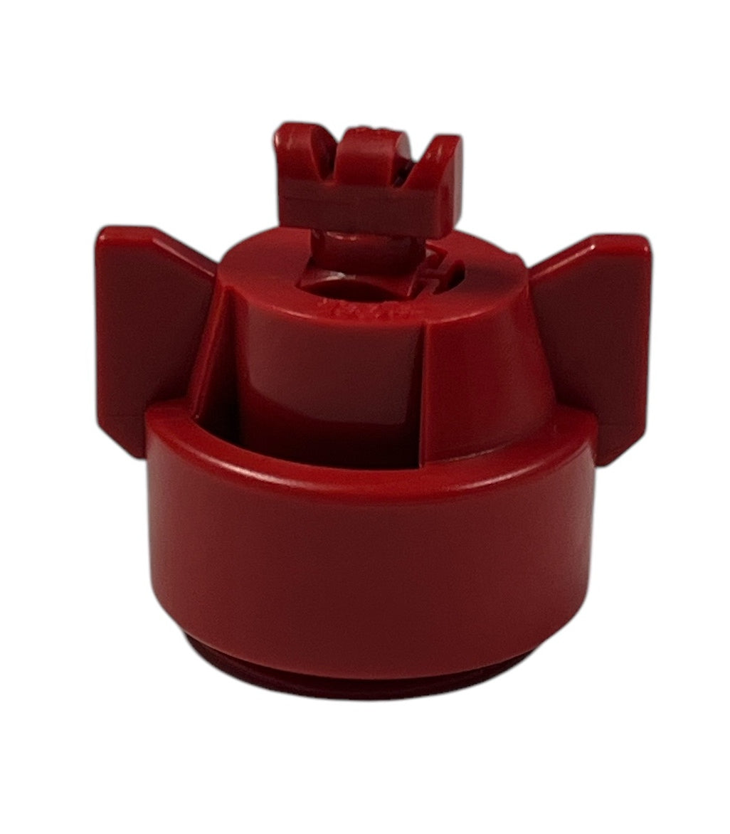 TeeJet Turbo TwinJet Red Polymer Nozzle Assembly with Cap - TTJ60-11004VP-CE