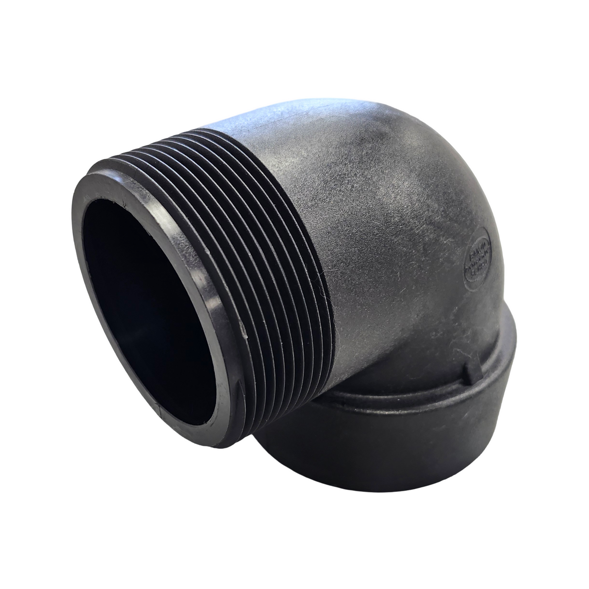 Banjo 3 inch 90 Degree Poly Street Elbow 3" FNPT X 3"MNPT - SL300-90