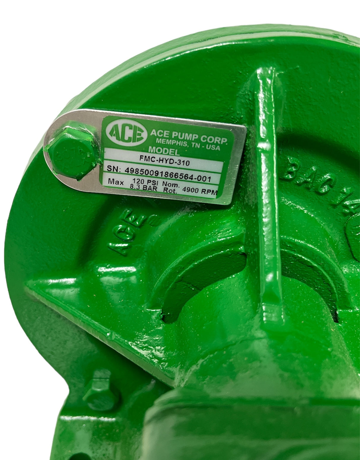 Ace Pumps Hydraulic Motor Driven Centrifugal Pump 1.25" x 1" - FMC-HYD-310 (49850)