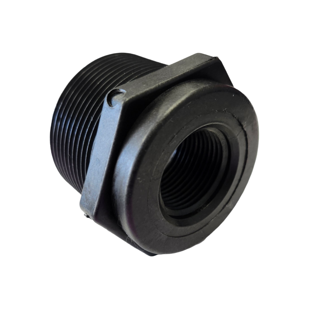 Banjo Poly Pipe Reducer Bushing 1-1/2" MPT X 3/4" FPT - RB150-075