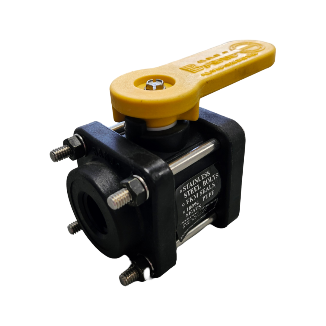 Banjo Poly Full Port Ball Valve 1/2" FNPT X 1/2" FNPT - V050