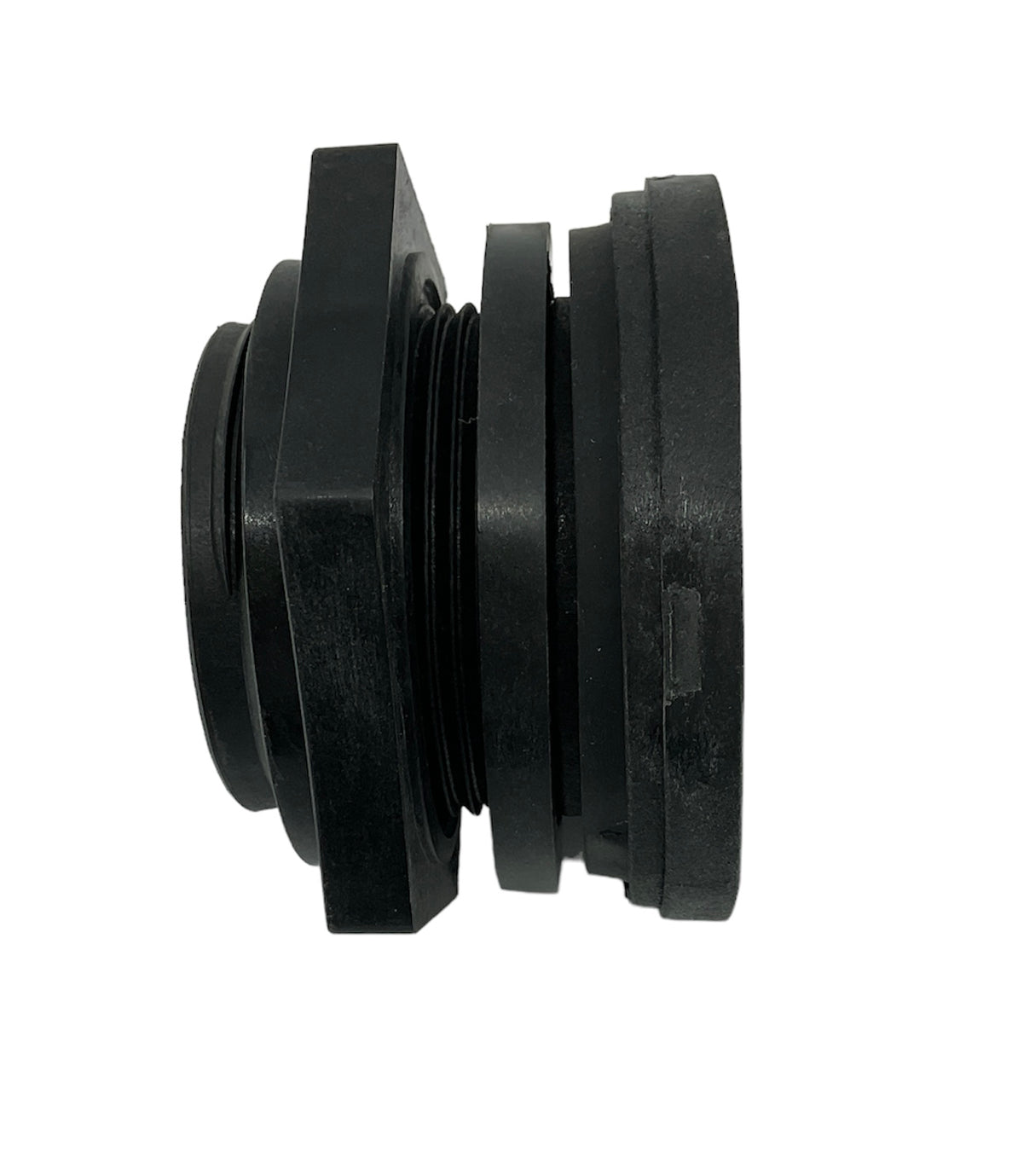 Ace Roto-Mold Polypropylene Bulkhead Tank Fitting 1-1/2" - 10507