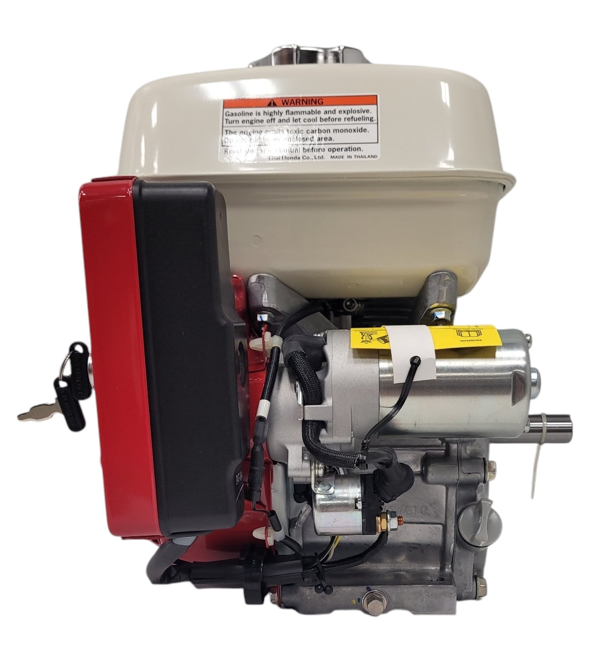 Honda GX160 Electric Start Gas Engine 4.8 HP, 3/4" x 2-7/16" Shaft - GX160UT2QXE2