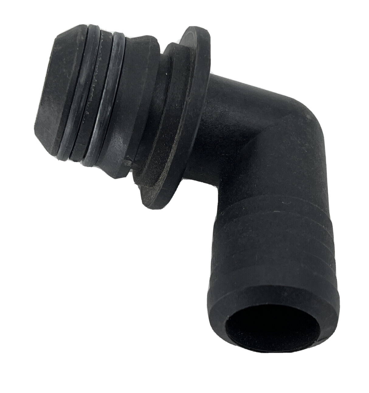 KZ Valve Manifold Outlet Fitting 1 Inch Hose Barb Elbow, Male QC - QHN-100L