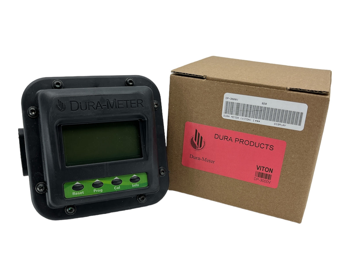 Dura Products Viton Dura-Meter 1" FPT, 2 - 22 GPM Flow Rates - DP-3000V