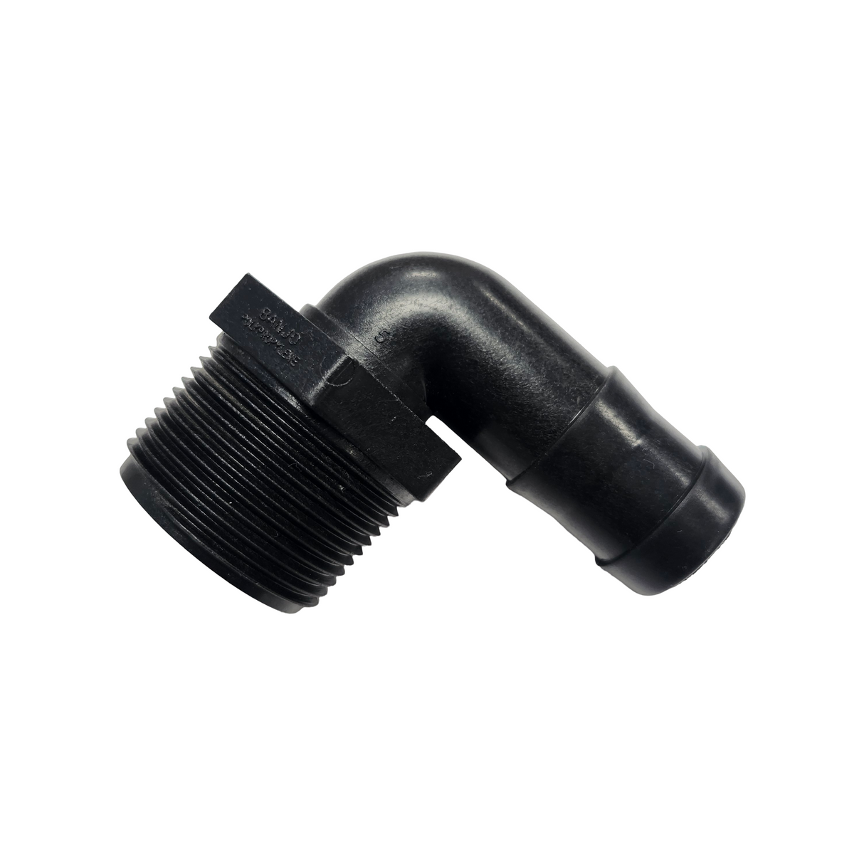 Banjo 90 Degree Hose Barb Fitting 1-1/4" MNPT X 1" Barb - HB125/100-90