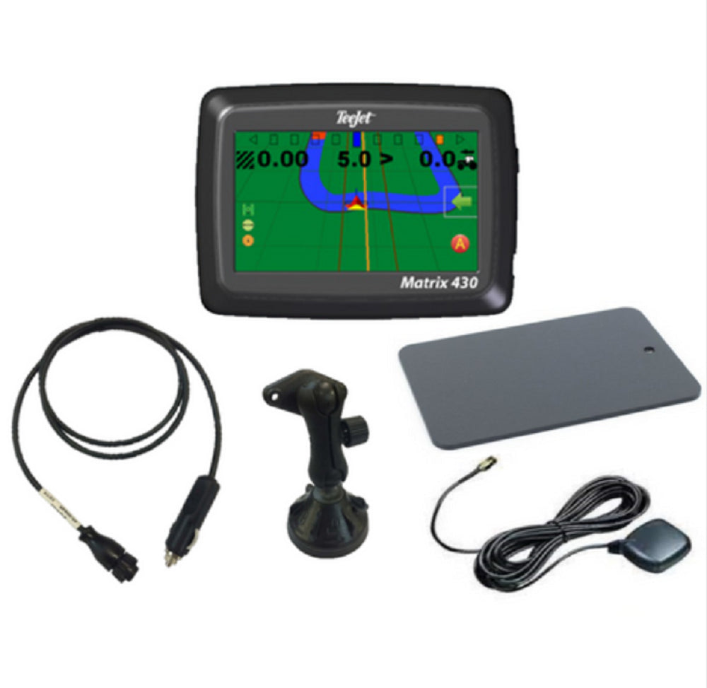 TeeJet 430 Matrix Kit With Patch Antenna & 12 V Lighter Connector - GD430-GLO-P-L