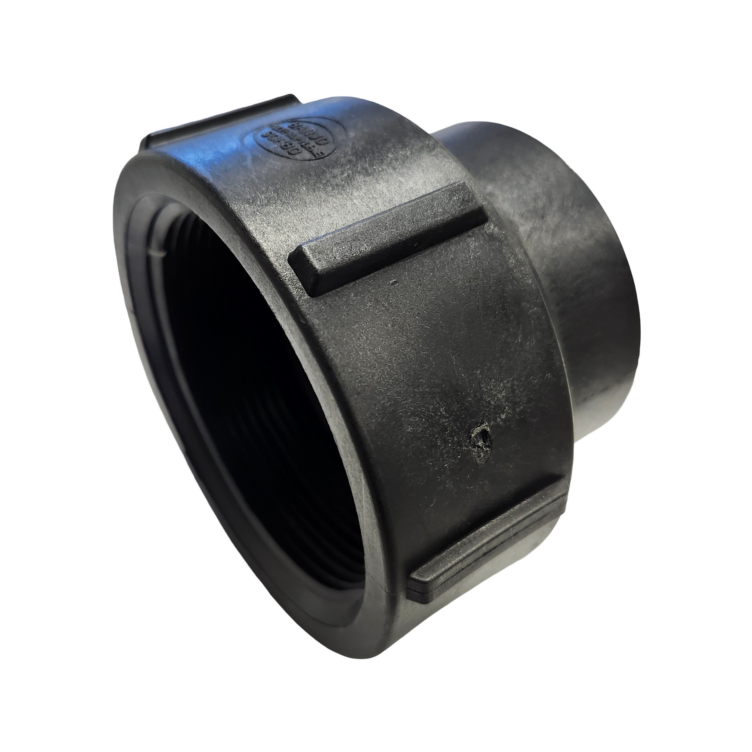 Banjo Black Poly Pipe Reducer Coupling 3" FNPT X 2" FNPT - RC300-200