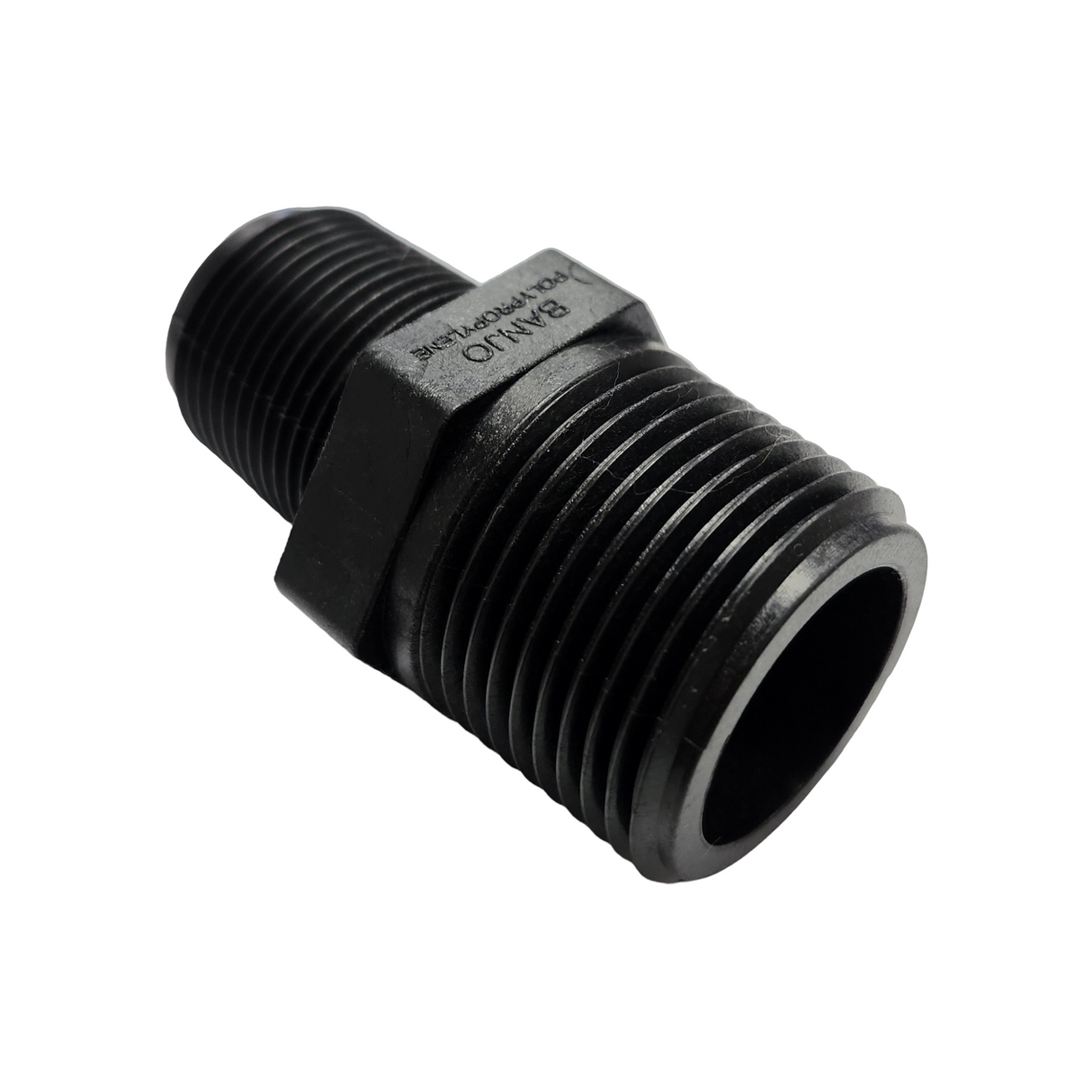 Banjo Poly Reducer Nipple Pipe Fitting 1" MNPT X 3/4" MNPT - RN100-075