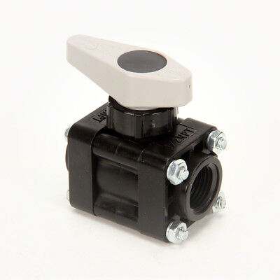 TeeJet 2 Way Manual Shutoff Valve 3/8" - AA343M-2-3/8-PP