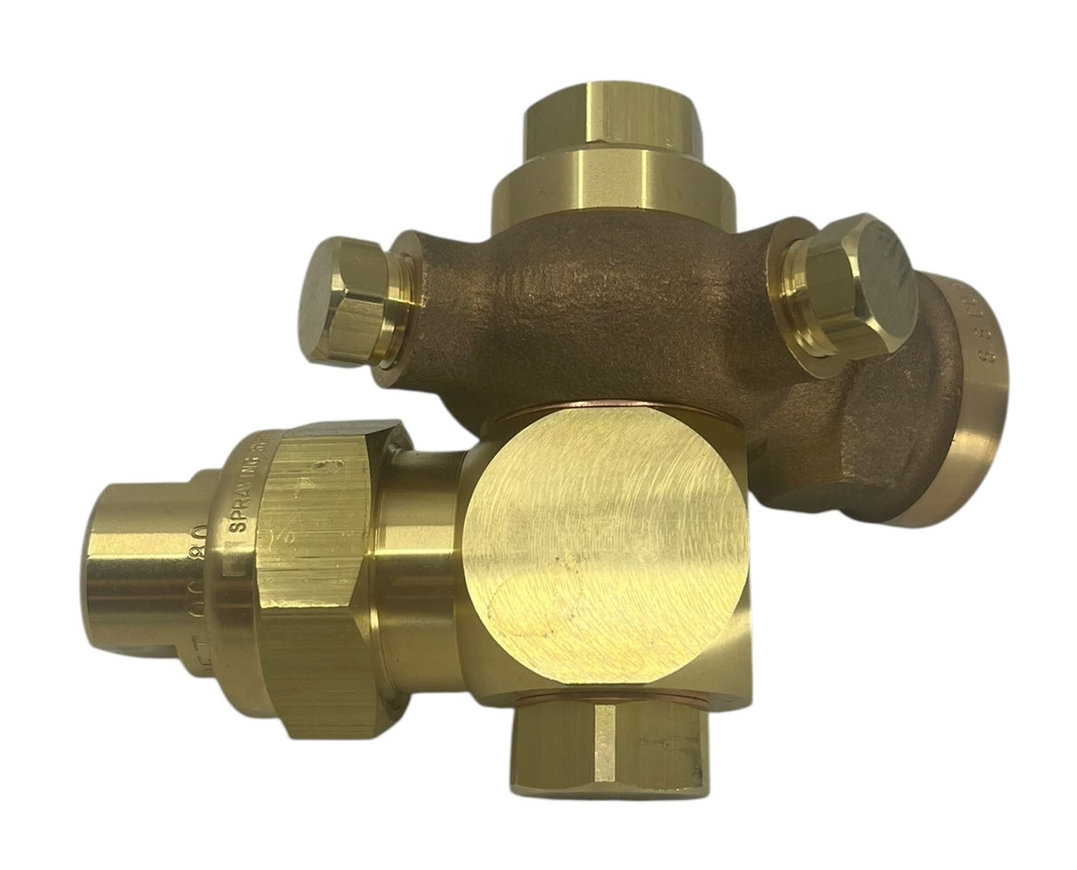 TeeJet Single Swivel Boomless Spray Nozzle Off-Center Flat Spay Tip - 4629-3/4-TOC80