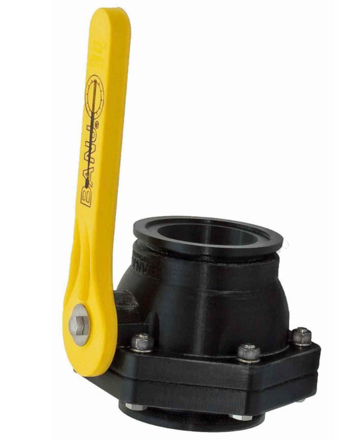 Banjo 3 Inch Full Port Manifold Flange Stubby Valve - MVS300CFFP