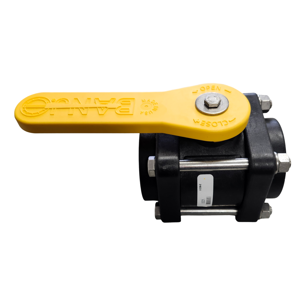 Banjo Poly Standard Port Ball Valve 2" FNPT - V200