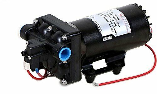 Shurflo High Flow Demand Pump, 12VDC, 1/2 Inch Female Threads - 5059-1310-D011