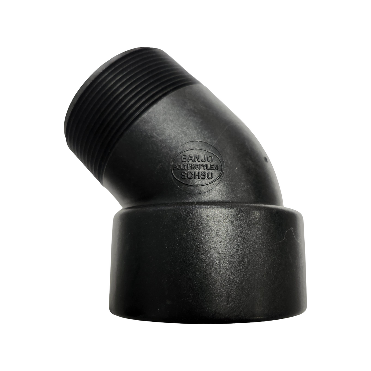 Banjo 45 Degree Poly Street Elbow 2" FNPT X 2" MNPT - SL200-45