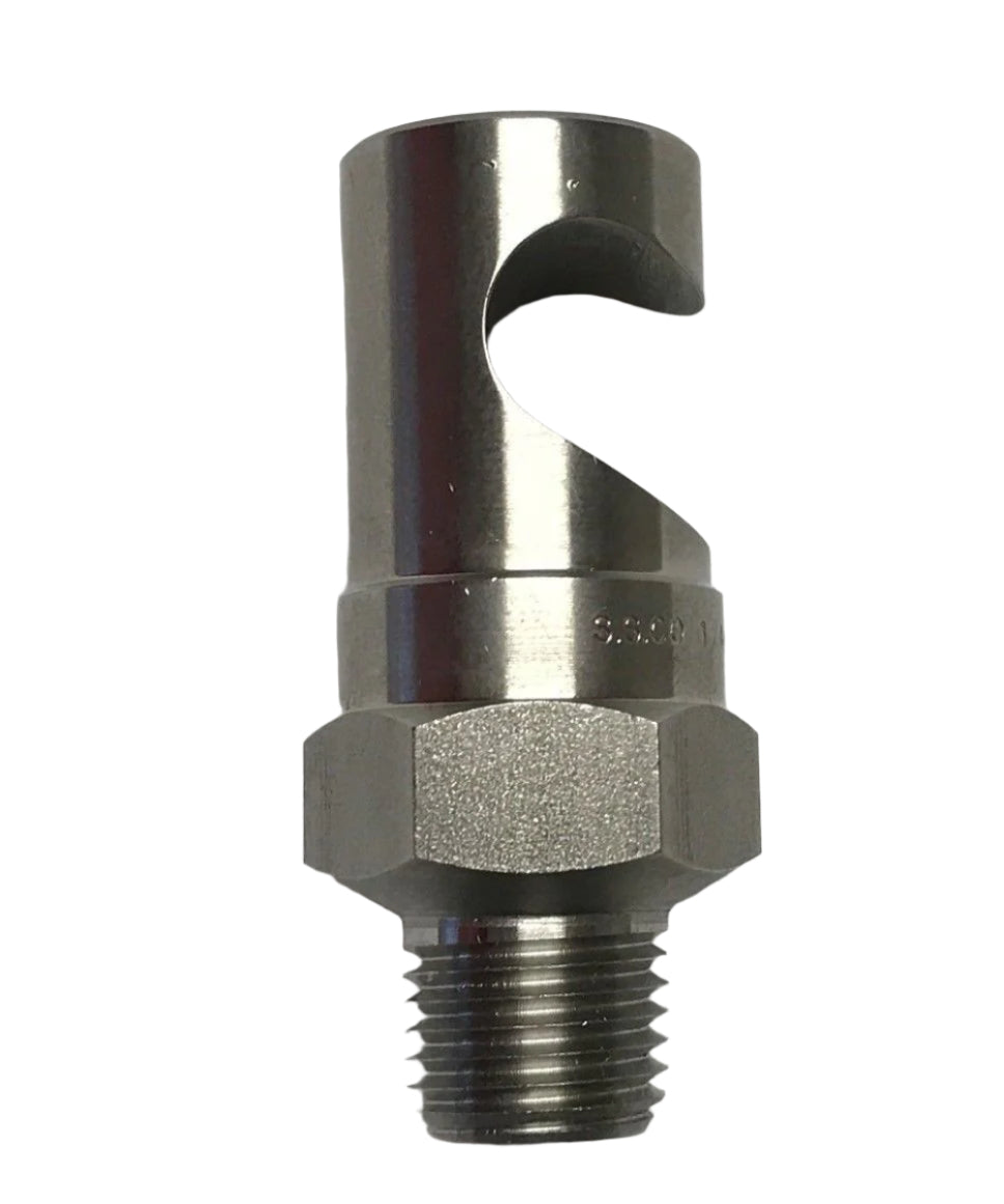 TeeJet Stainless Steel Boomless Flat Spray Projection Nozzle - 1/4KLC-SS36