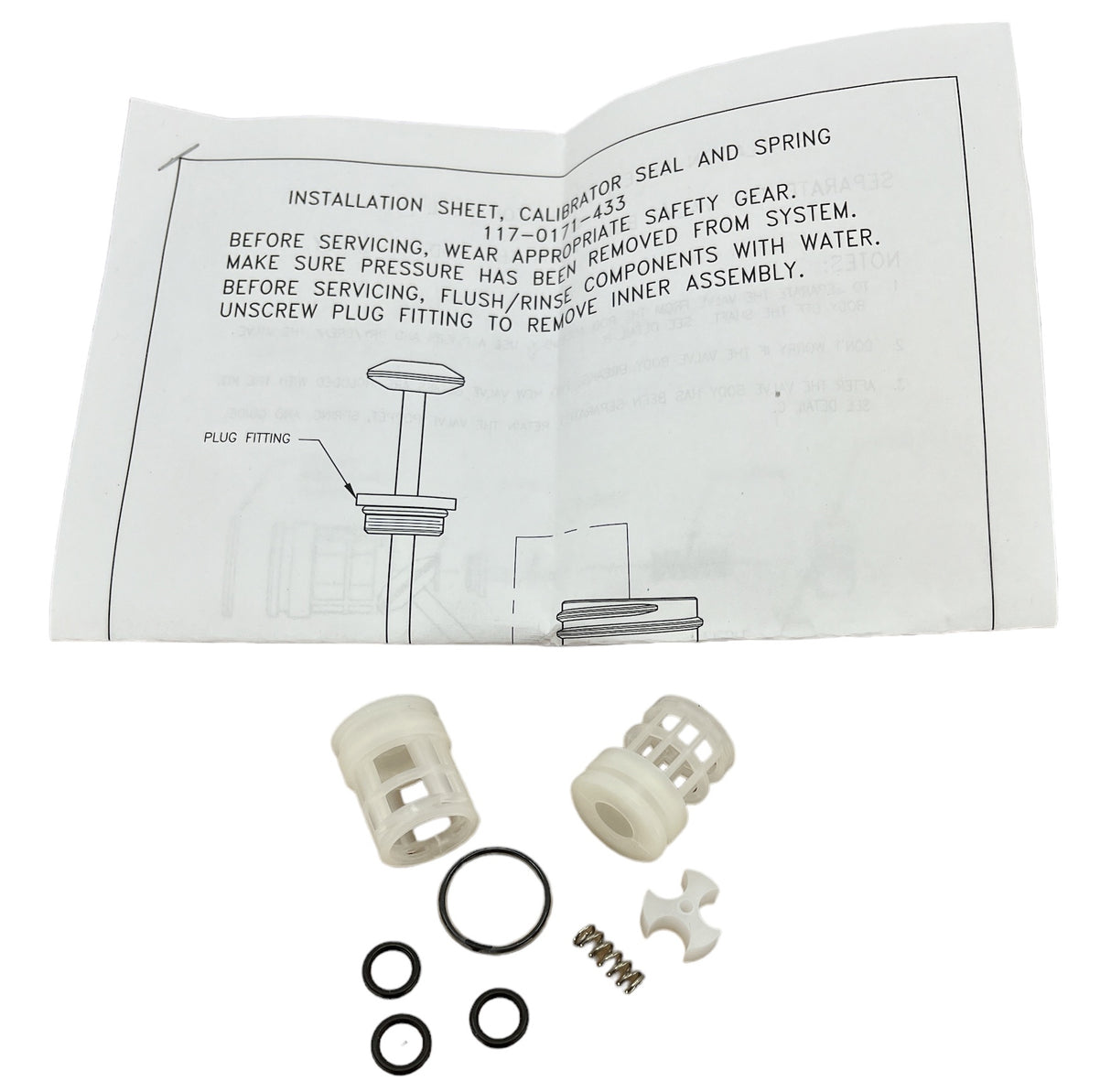 Raven Sidekick Pro Injection Pump Calibrator, Seal & Spring Kit - 117-0171-433