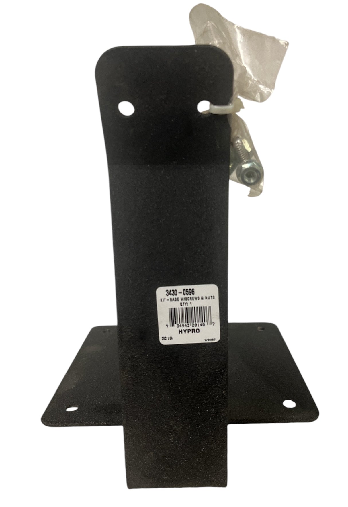 Hypro Base Kit with Screws and Nuts for Cleanload Chemical Eductor - 3430-0596