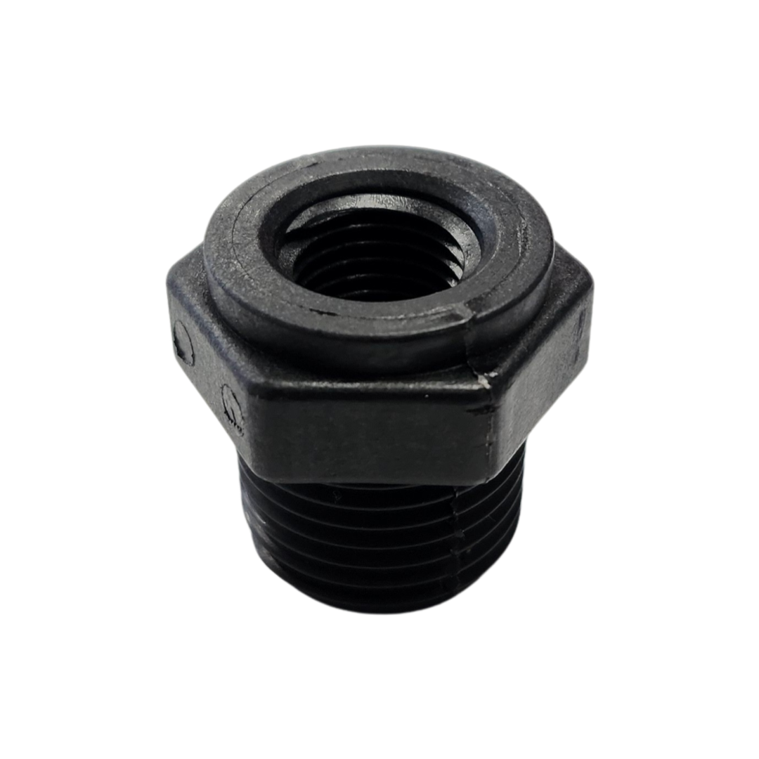 Banjo Poly Pipe Reducer Bushing 1/2" MPT X 1/4" FPT - RB050-025