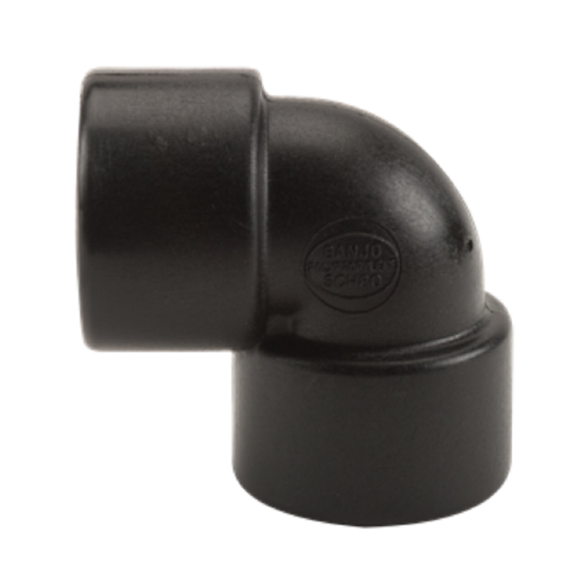 Banjo 90 Degree Polypropylene Pipe Elbow 1-1/2" NPT Female - EL150-90