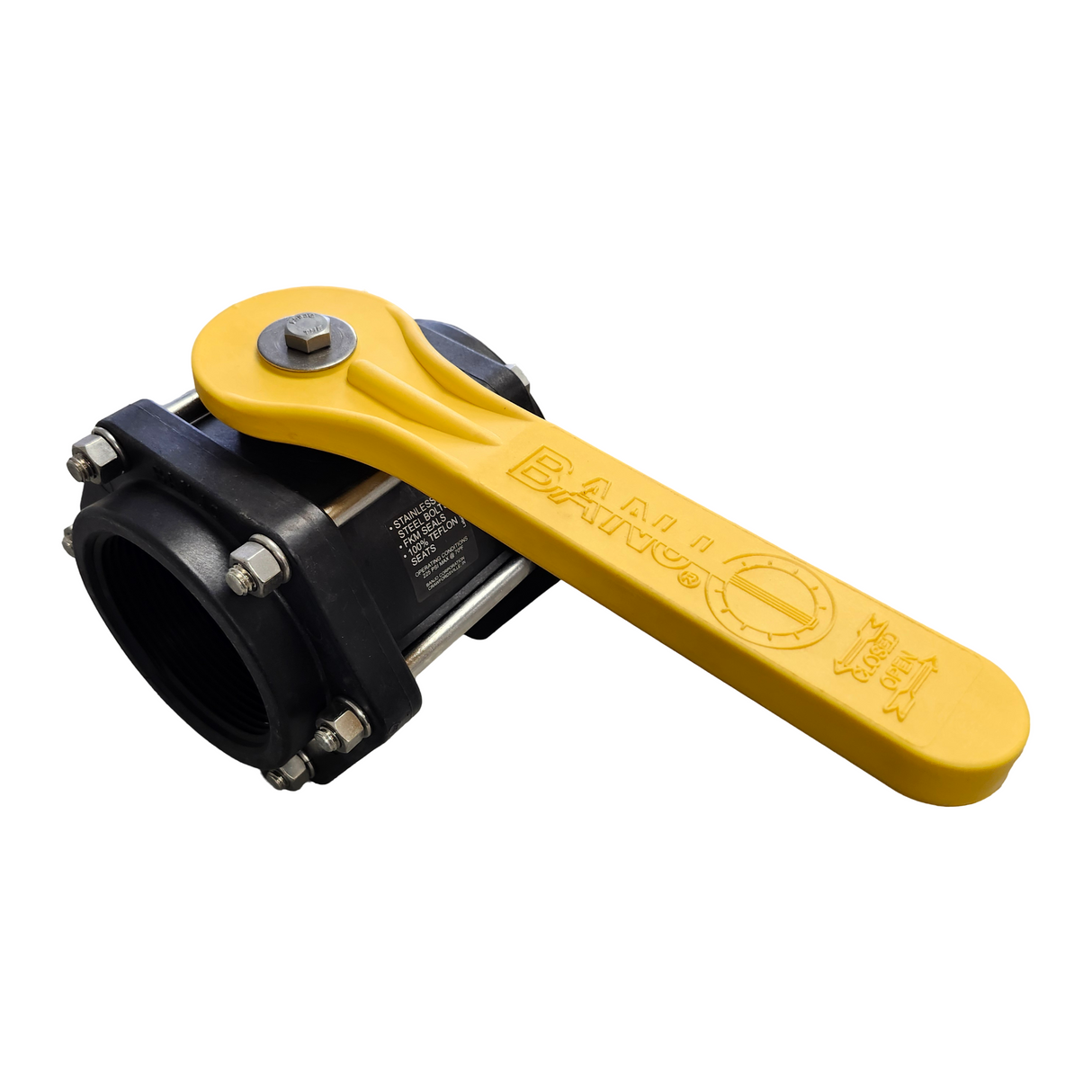 Banjo Poly Standard Port Ball Valve 3" FNPT - V300