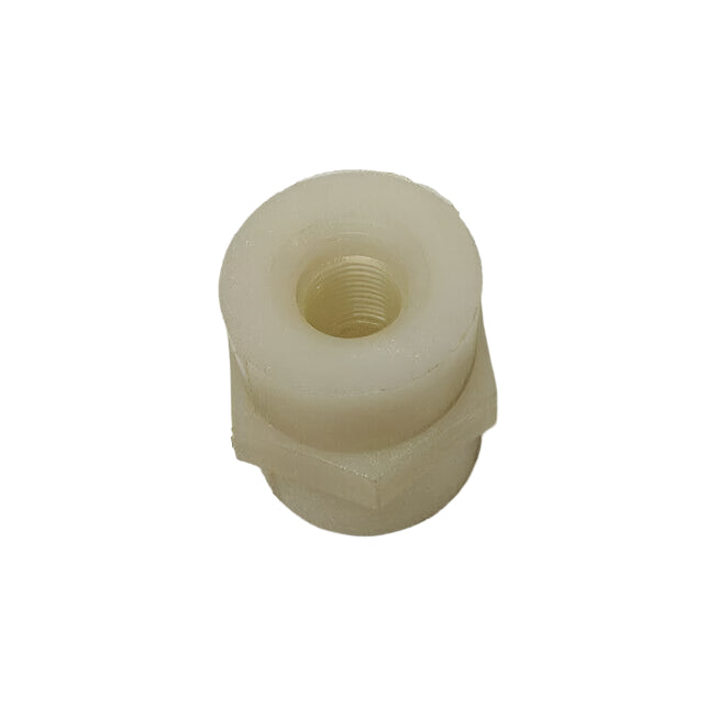 Nylon Threaded Reducer Coupling 1/4" Female Thread to 1/8" Female Thread - RC42