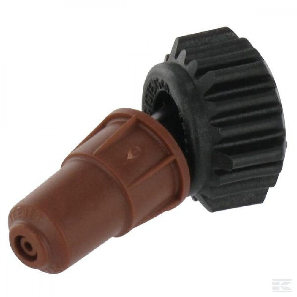 TeeJet Adjustable Spray Tip, Angled Cone Jet Assembly, Brown - 38720-PPB-X12