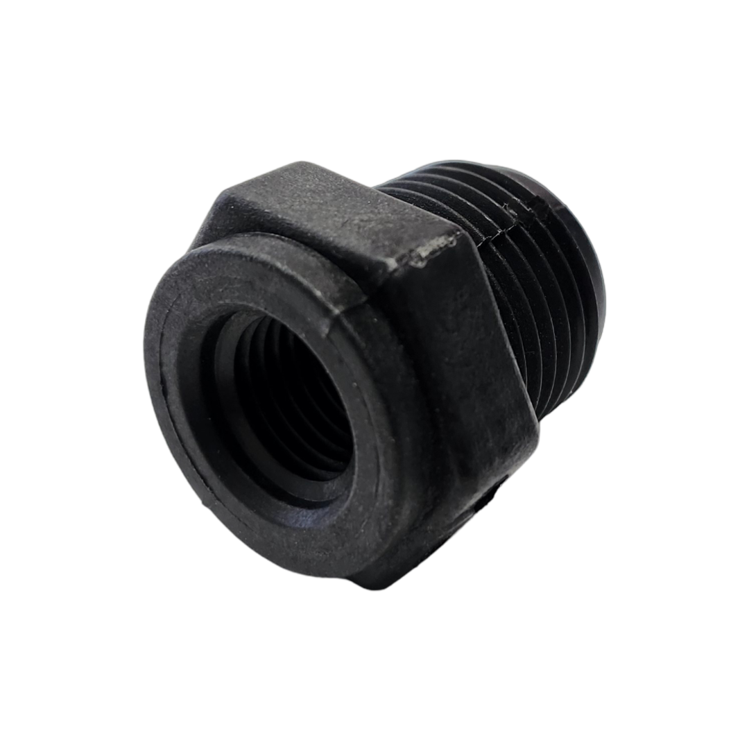 Banjo Poly Pipe Reducer Bushing 1/2" MPT X 1/4" FPT - RB050-025