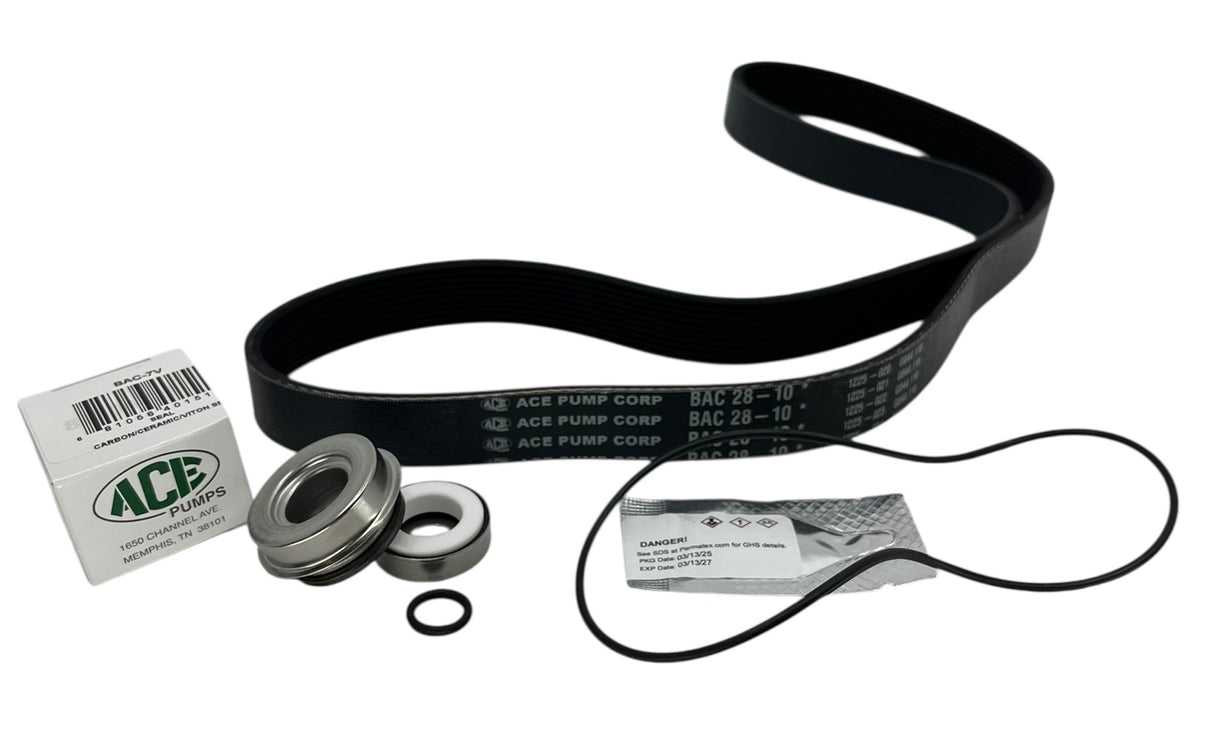 Ace Pumps Repair Kit for Belt Driven Centrifugal PTOC-600 Series Pump - RK-PTOC-600