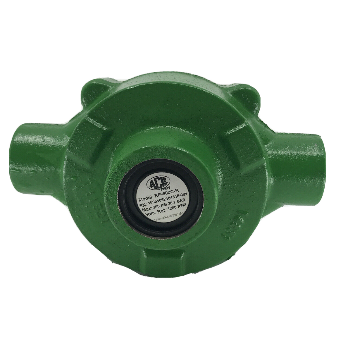 Ace Pumps Cast Iron 6 Roller Pump, 3/4" Ports FPT, 5/8" Shaft - RP-600C-R (15051)