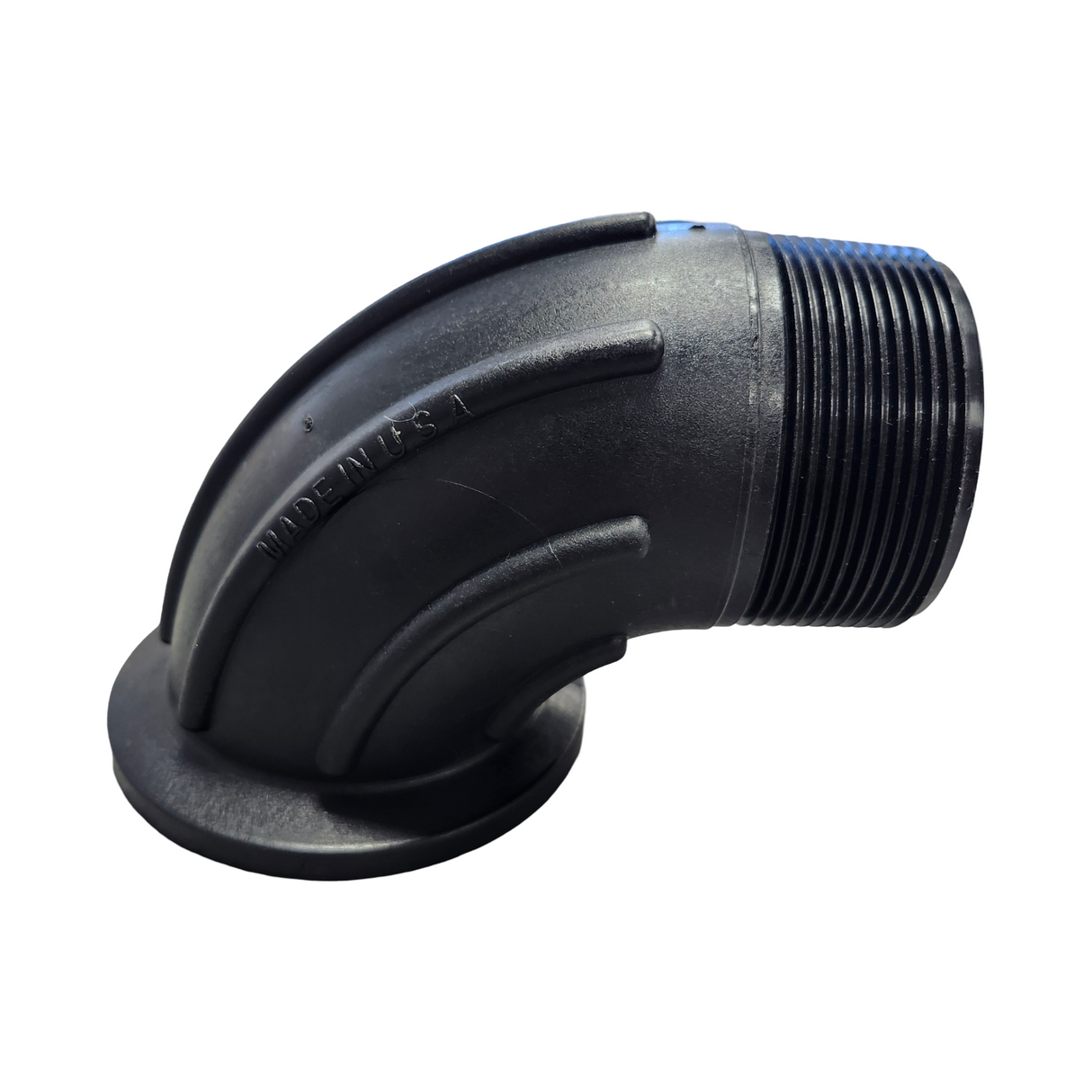 Banjo 90 Degree Manifold Flange Sweep 2" Full Port X 2" MNPT - M220MPTSWP90