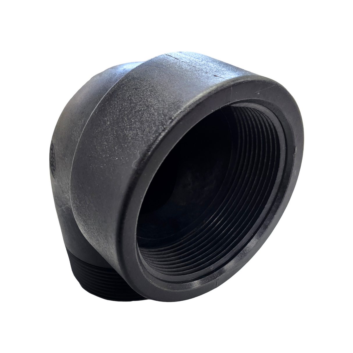 Banjo 3 inch 90 Degree Poly Street Elbow 3" FNPT X 3"MNPT - SL300-90