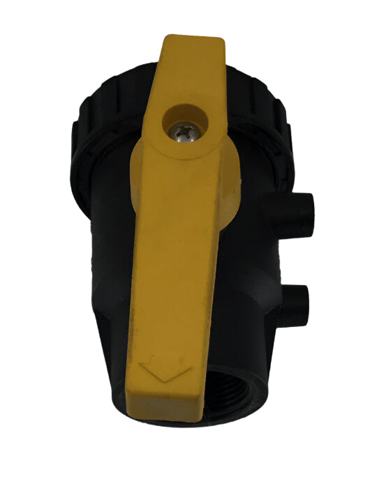 Hypro 1-1/4" FPT 3 Way Union Ball Valve - 9951-3125N