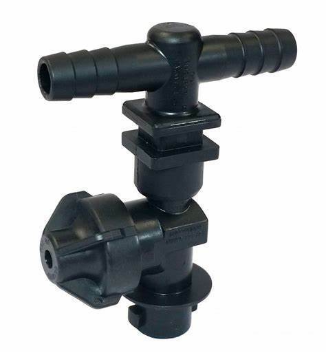 Teejet Double Barb Check Valve Nozzle Body 3/4 Hose - 19350-212-785-NYB