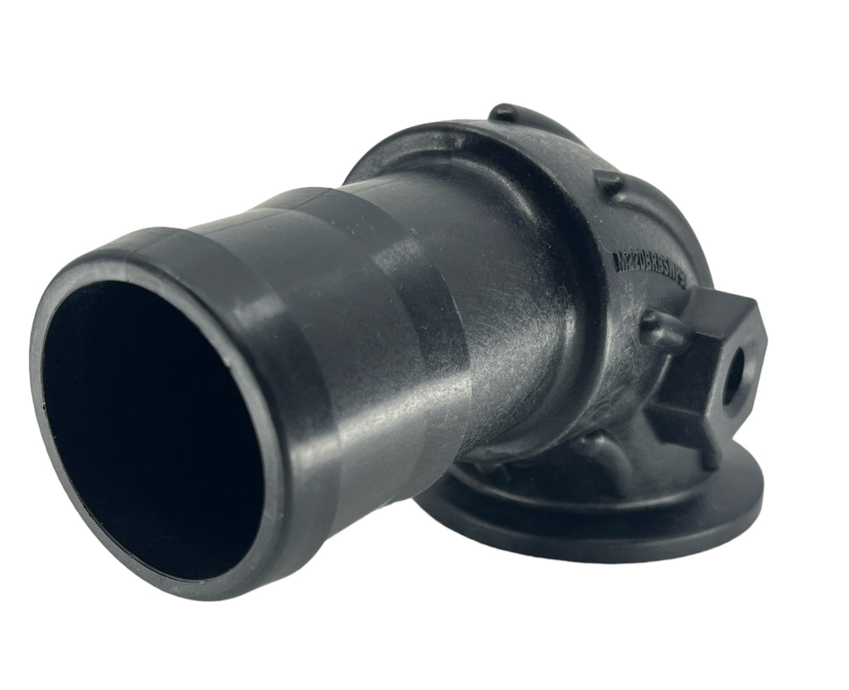 TerreMax 90 Degree Poly 2 in Full Port Flange x 2 in Hose Shank - M220BRBSWP90