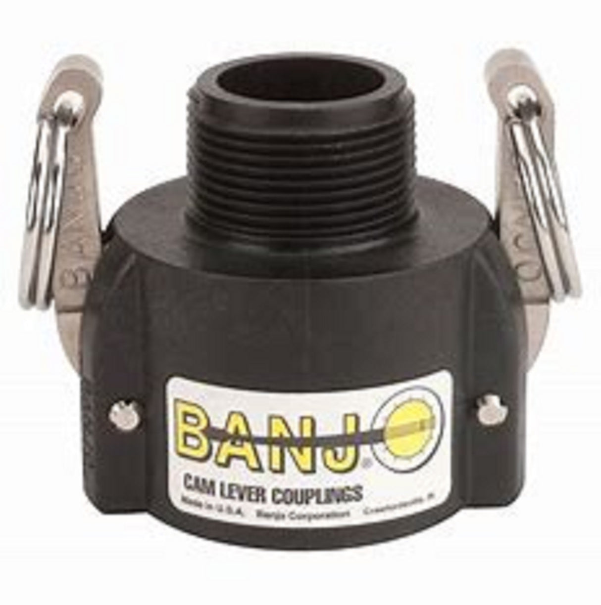 Banjo Poly Cam Lever Coupling 3/4" Female Coupler X 3/4" Male Thread - 75B3/4